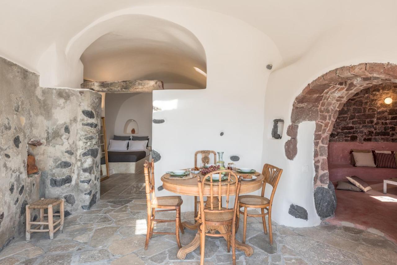 Вилла Historic Old Bakery Cave By Cycladica Ия Экстерьер фото