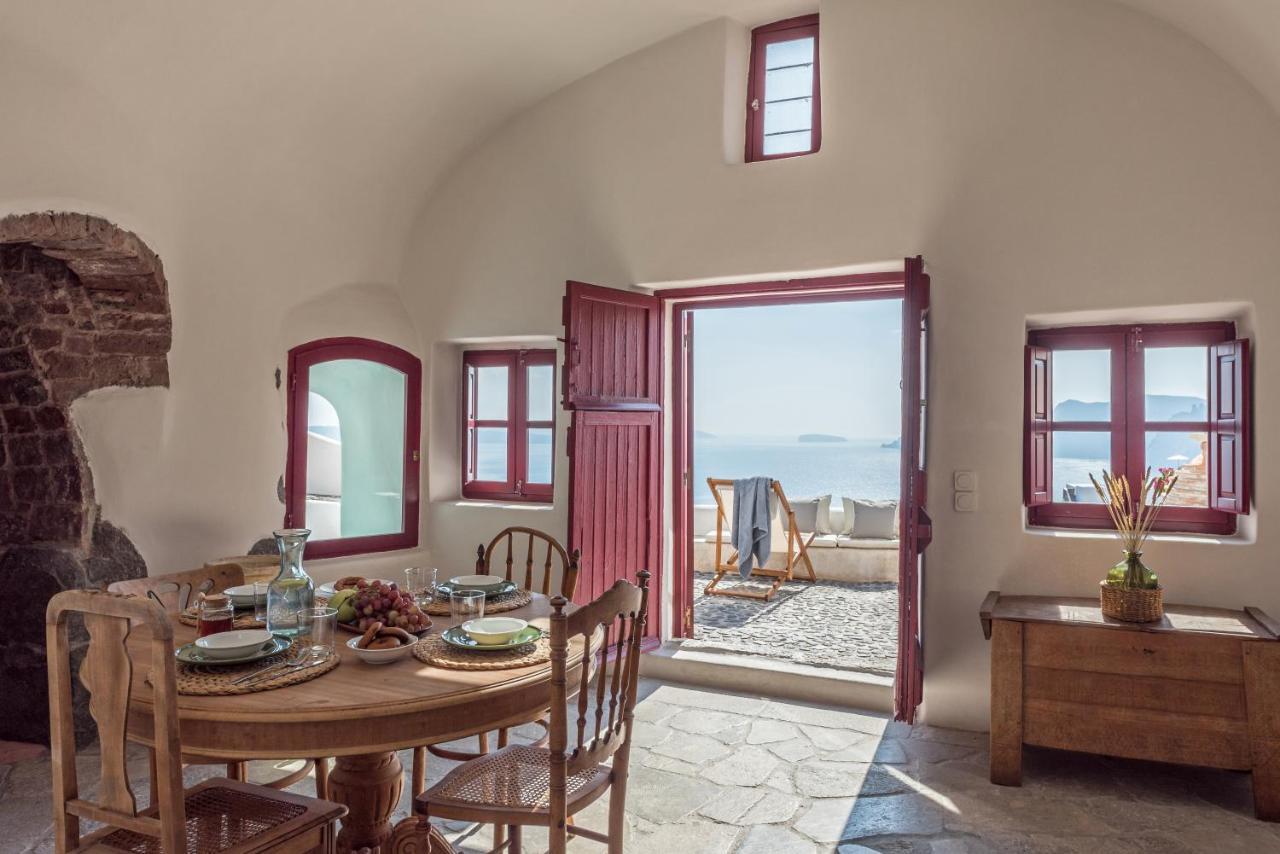 Вилла Historic Old Bakery Cave By Cycladica Ия Экстерьер фото